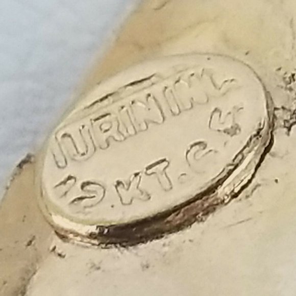 Vintage Turin Inc 12k GF Clip Ons G8 - Picture 8 of 9